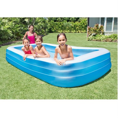 Intex Inflatable Swim Center Family Lounge Pool, 120" x 72" x 22"   556554004